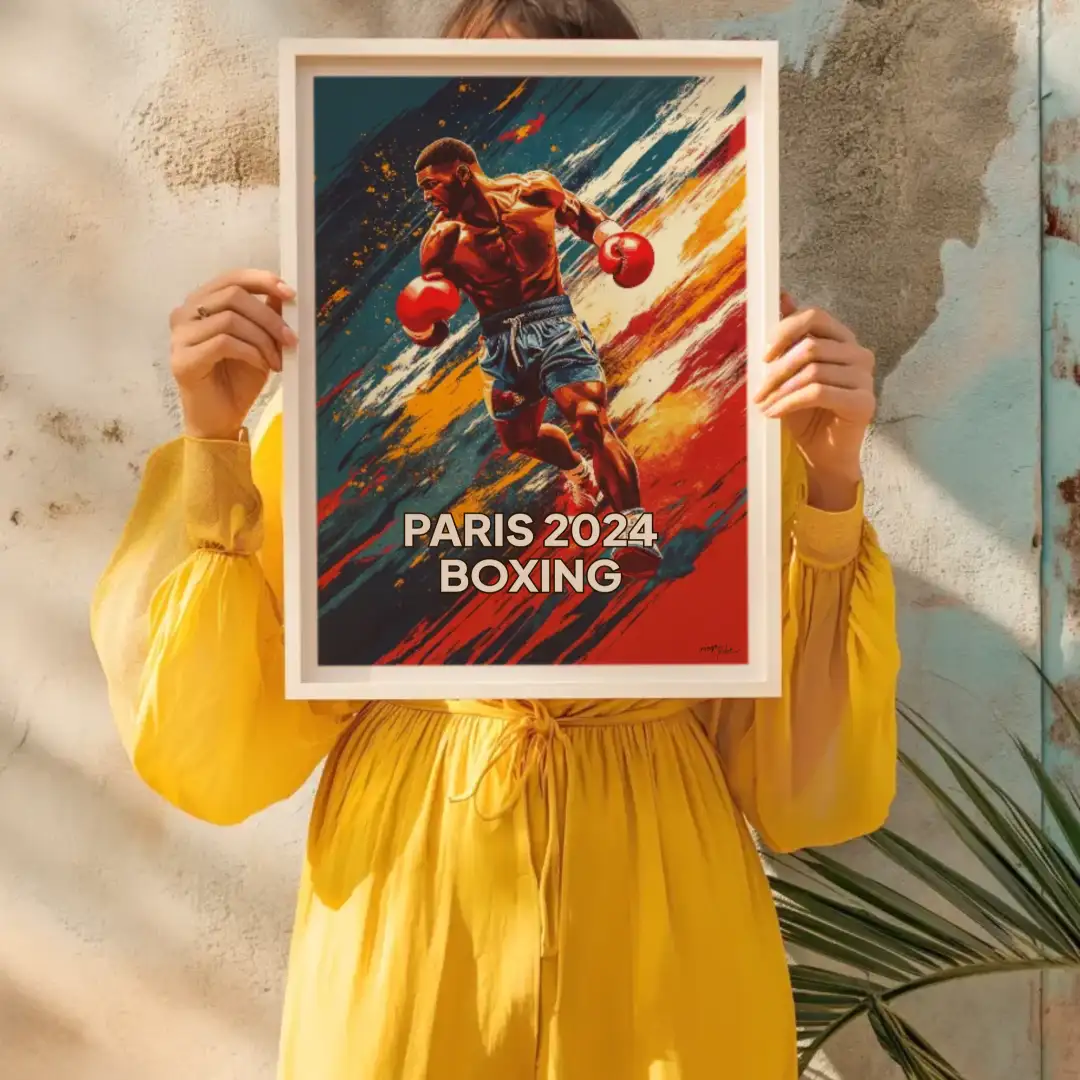 Poster Boxing Paris 2024