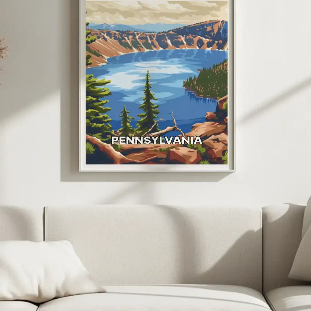 Poster Craters Lake