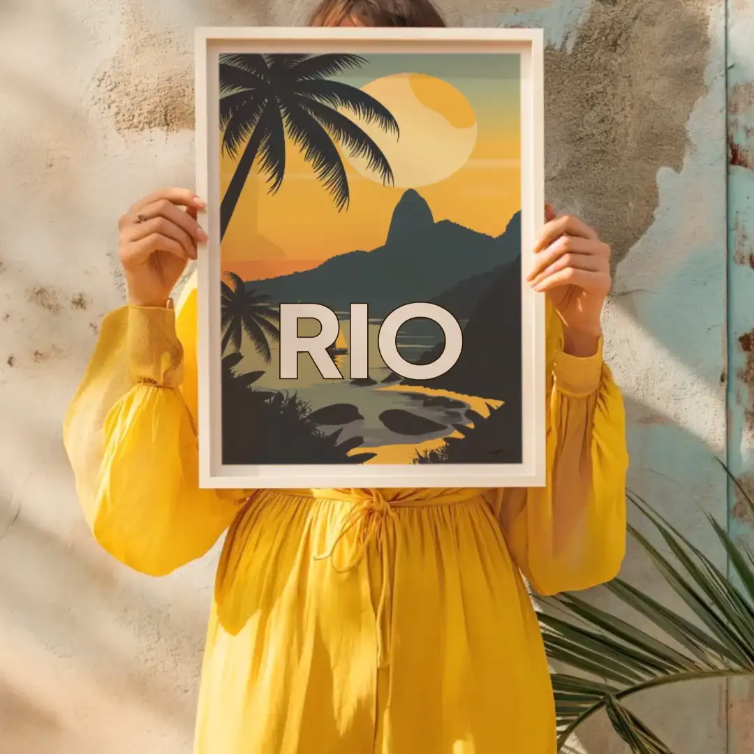 Poster rio de Janeiro, Brazil