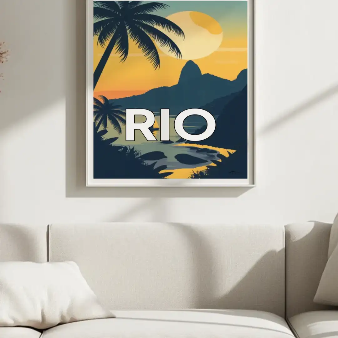 Poster rio de Janeiro, Brazil