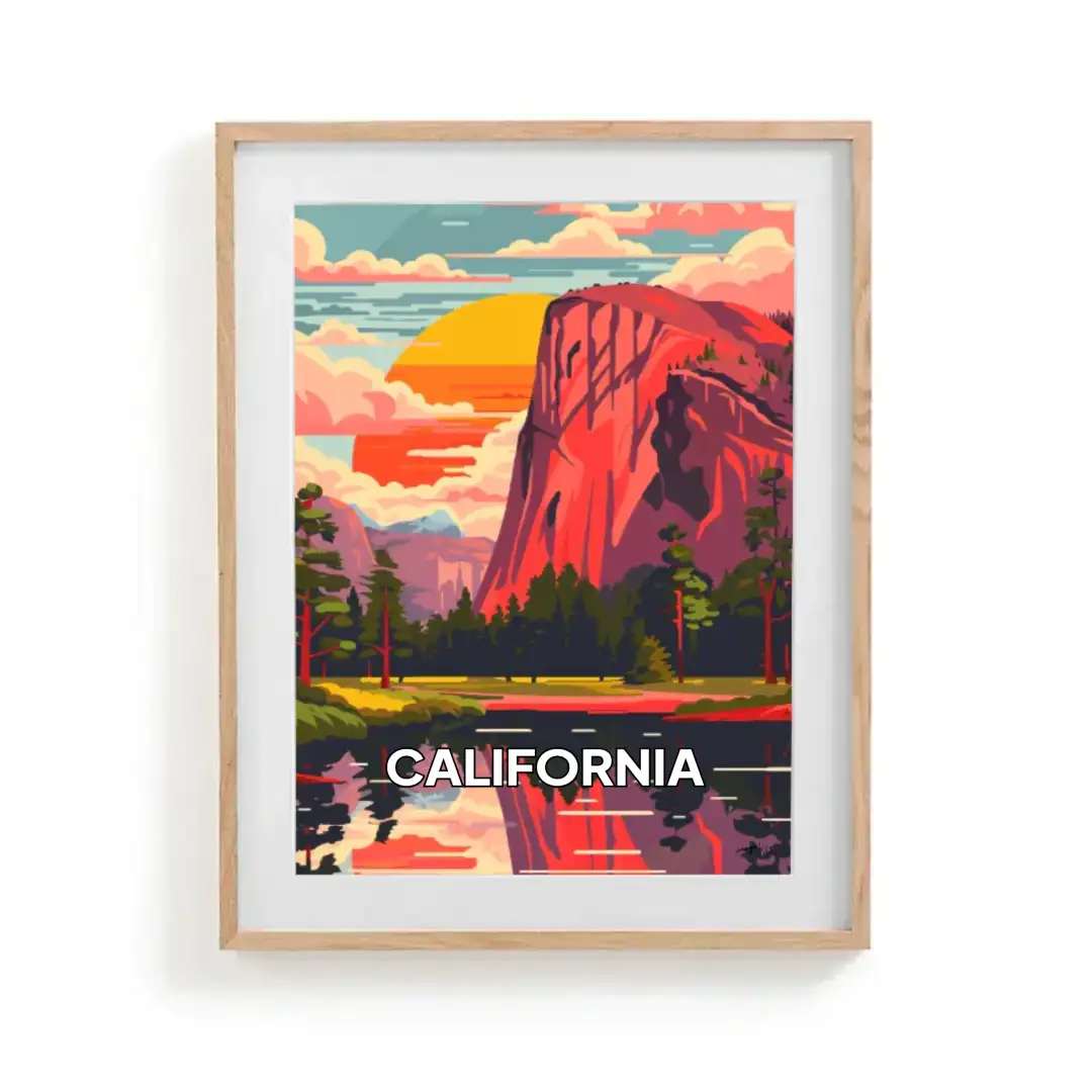 Poster Yosemitee National Park