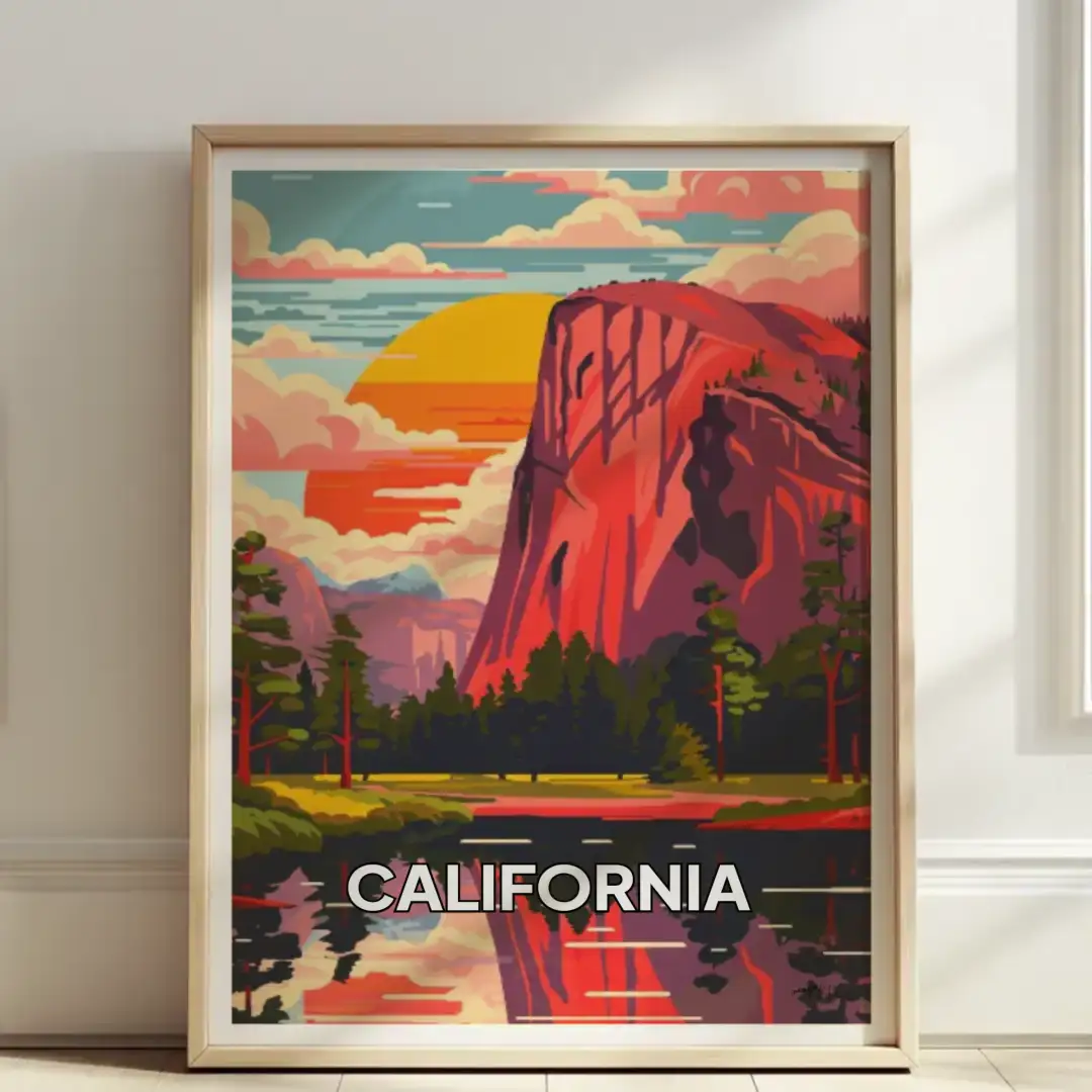 Poster Yosemitee National Park