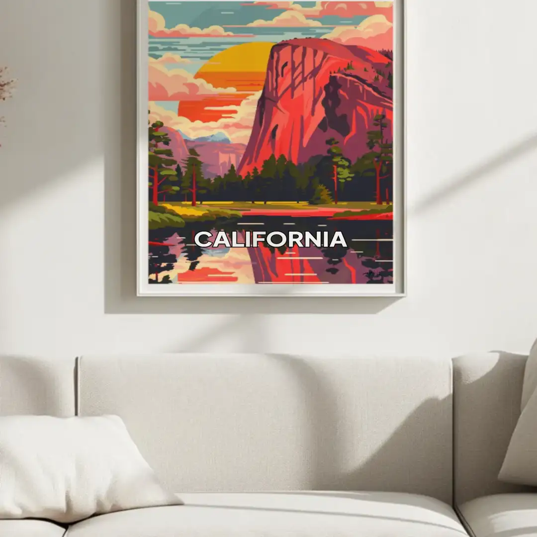 Poster Yosemitee National Park