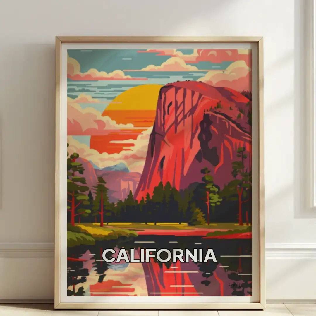 Poster Yosemitee National Park