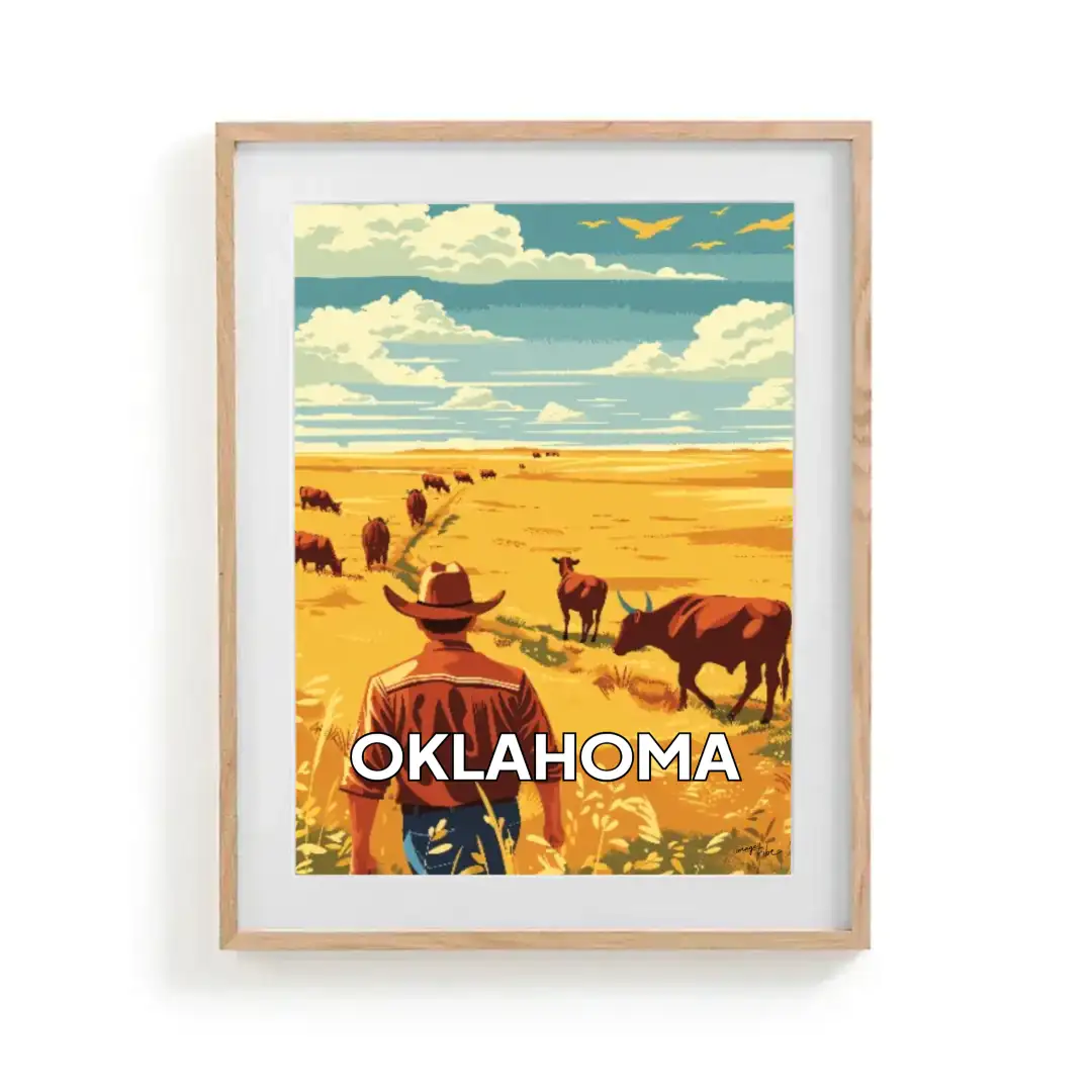 Poster The cowboy culture