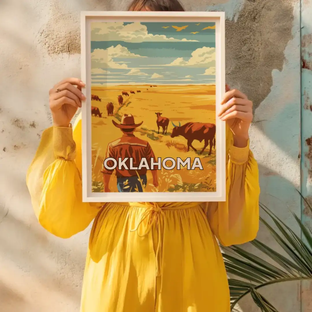 Poster The cowboy culture