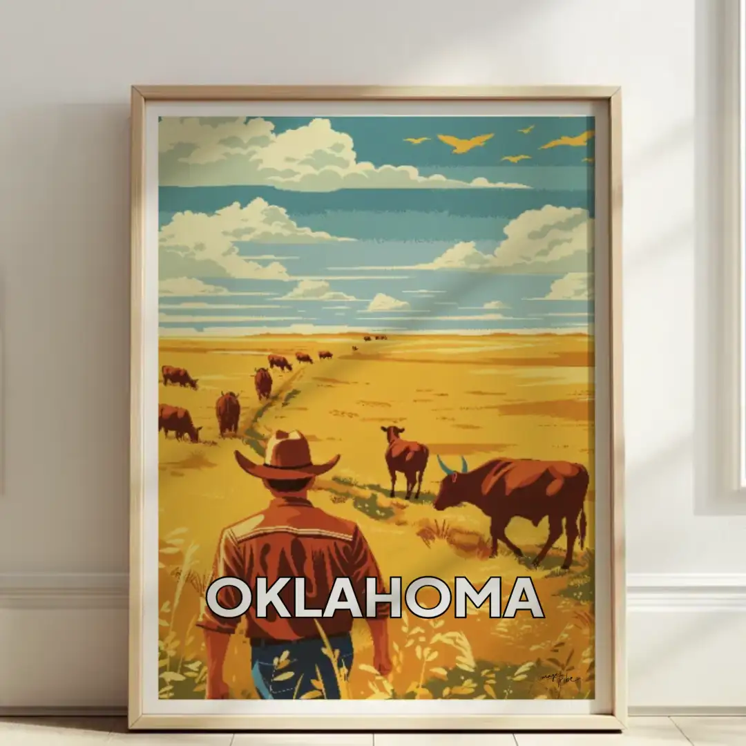 Poster The cowboy culture