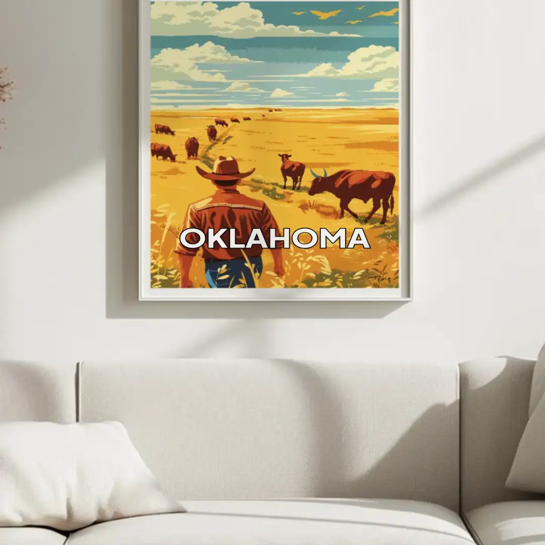 Poster The cowboy culture