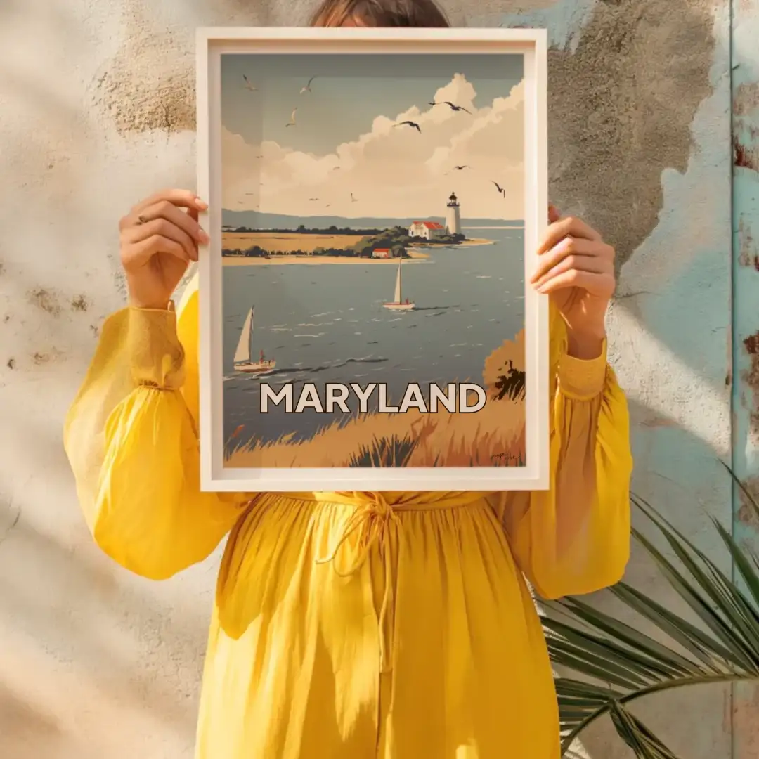 Poster Chesapeake Bay Maryland