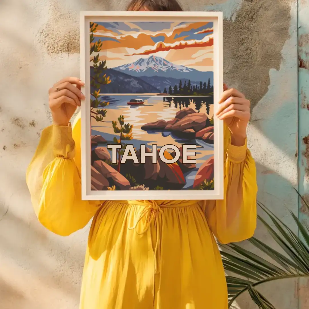 Poster Lake Tahoe