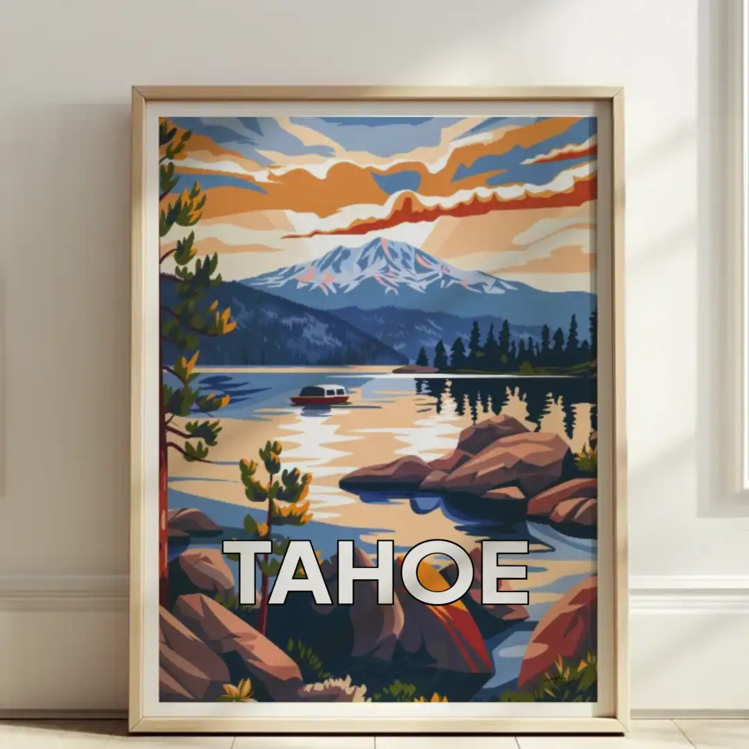 Poster Lake Tahoe