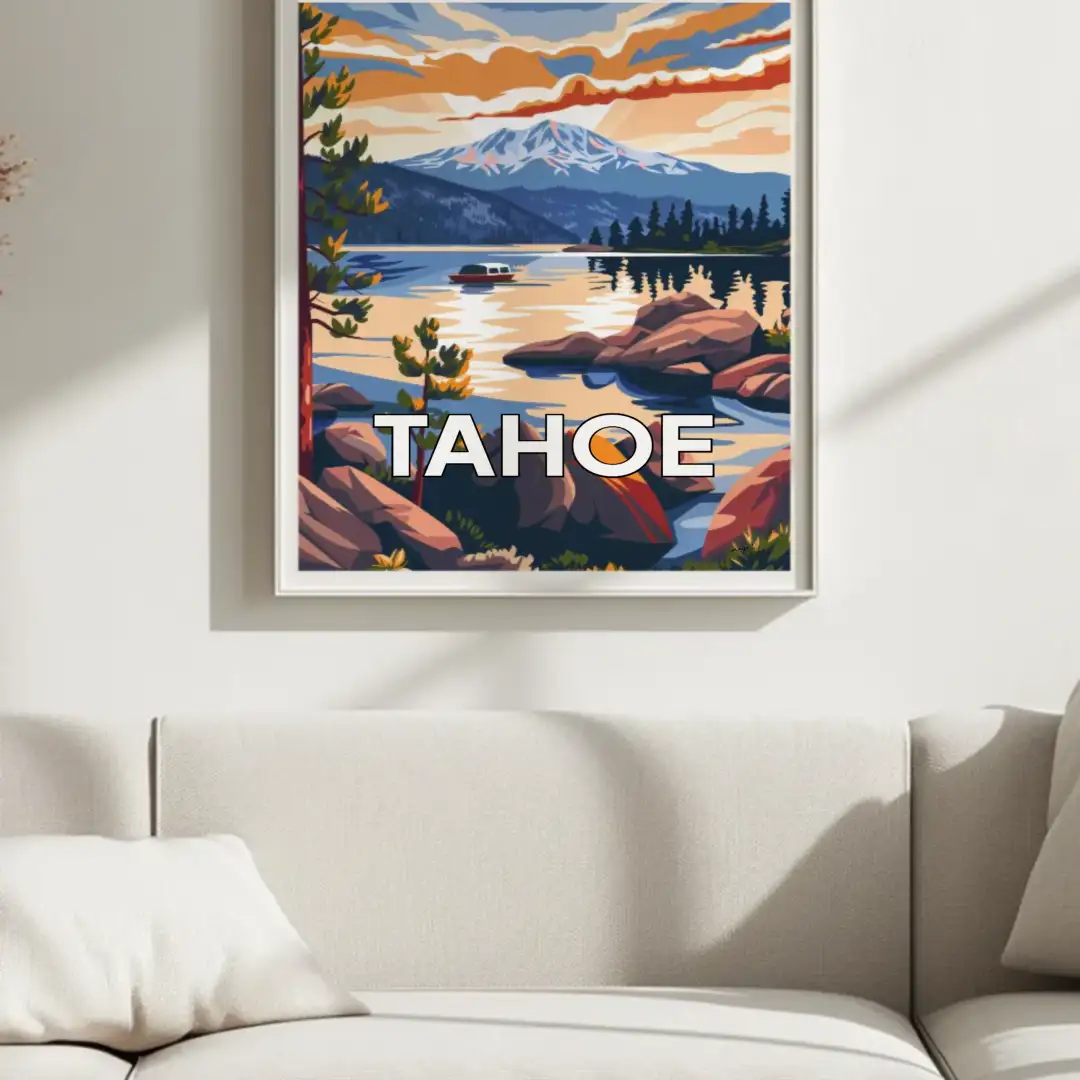 Poster Lake Tahoe