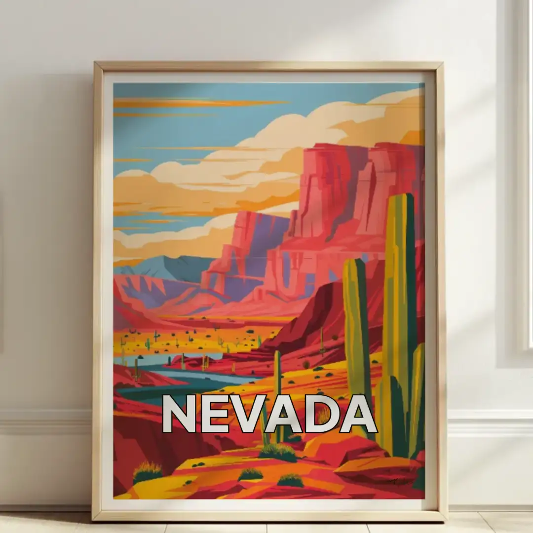 Poster Desert of Nevada