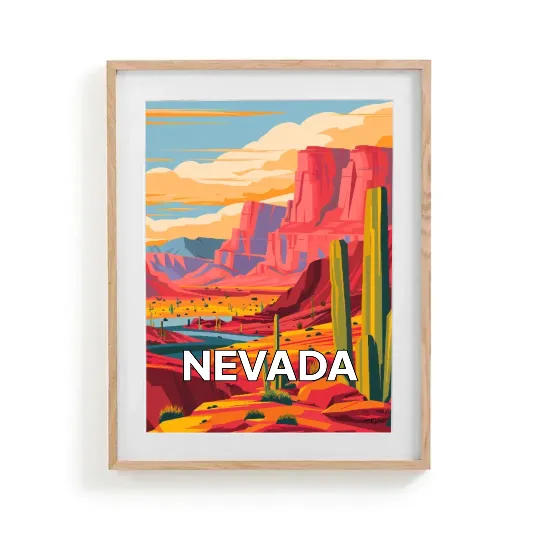 Poster Desert of Nevada
