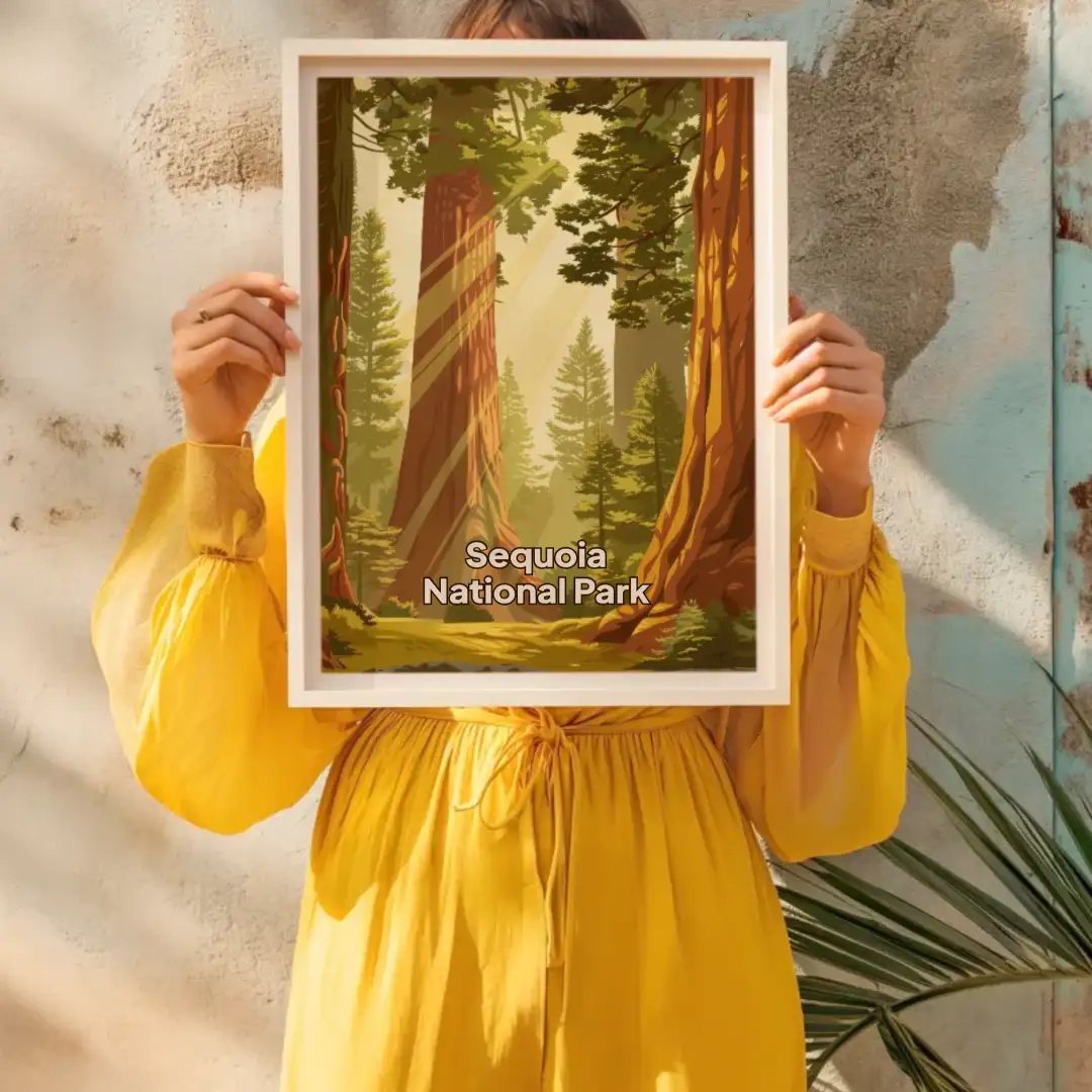 Poster Sequoia National Park 