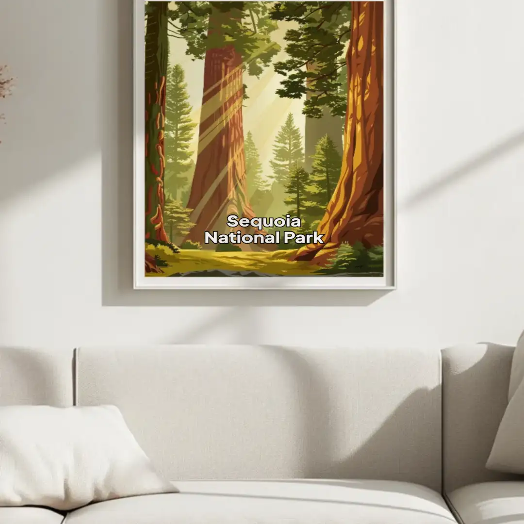 Poster Sequoia National Park 