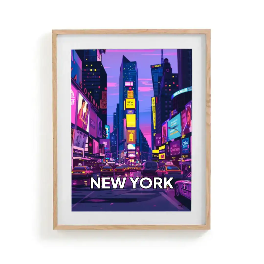 Poster An evening in Times Square