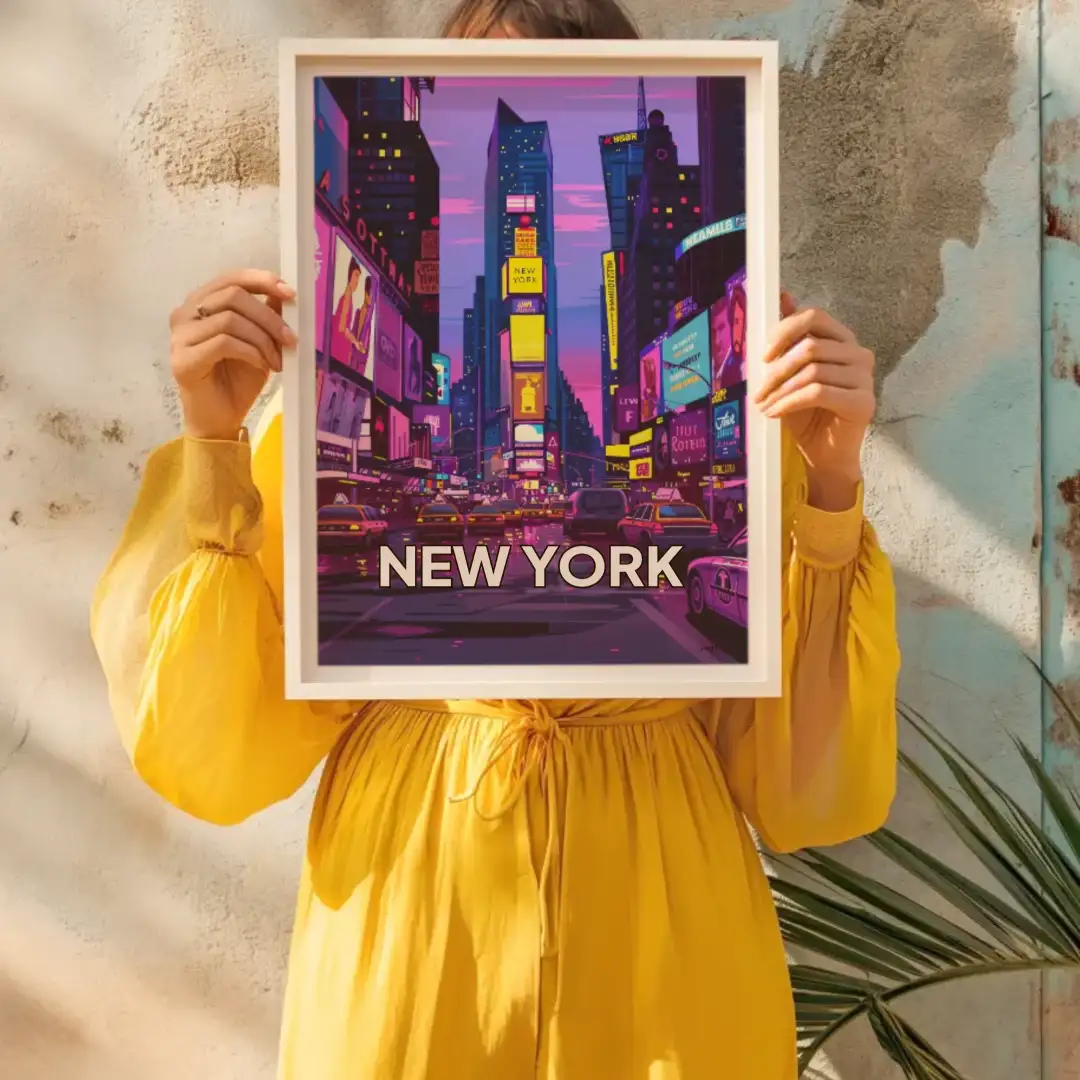 Poster An evening in Times Square