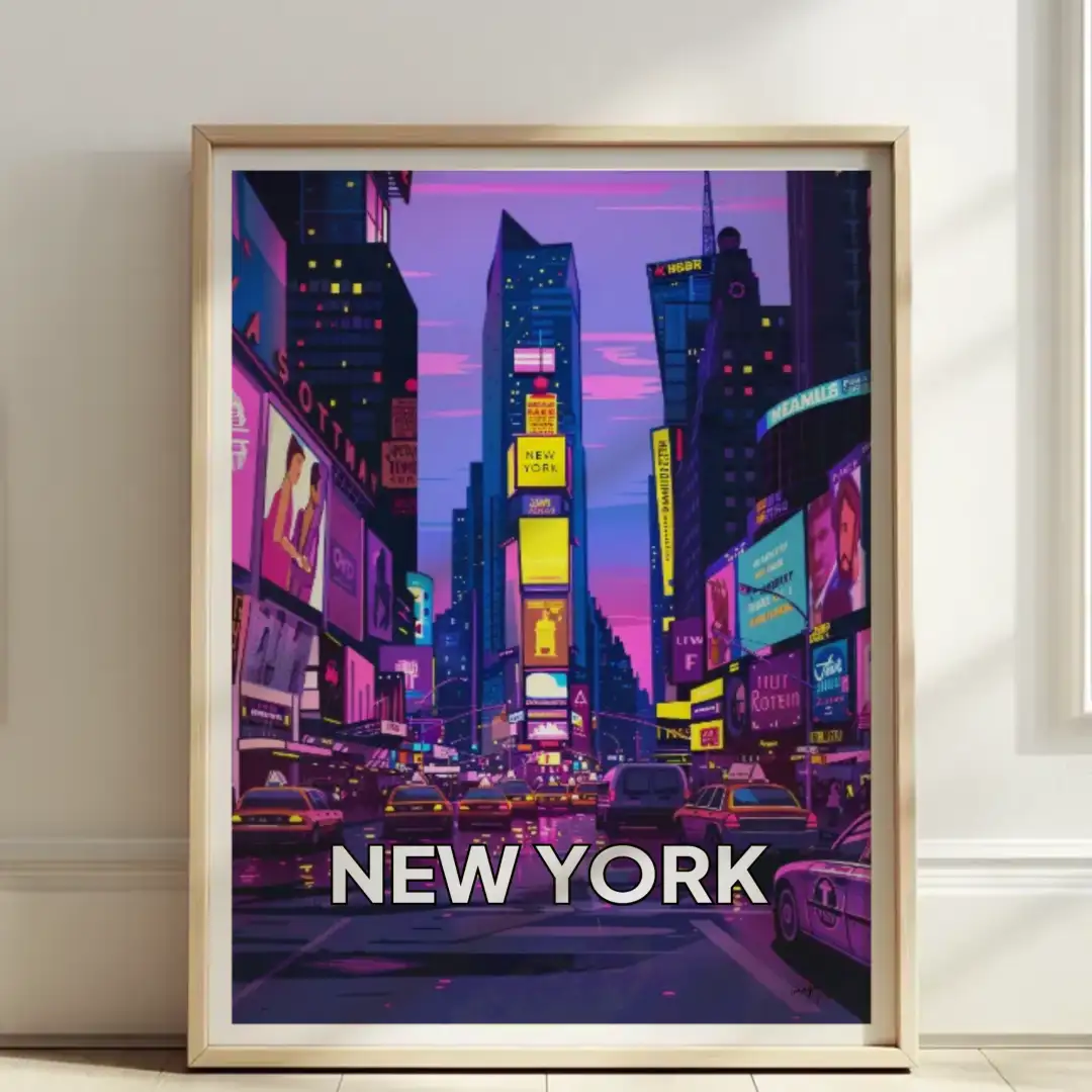 Poster An evening in Times Square