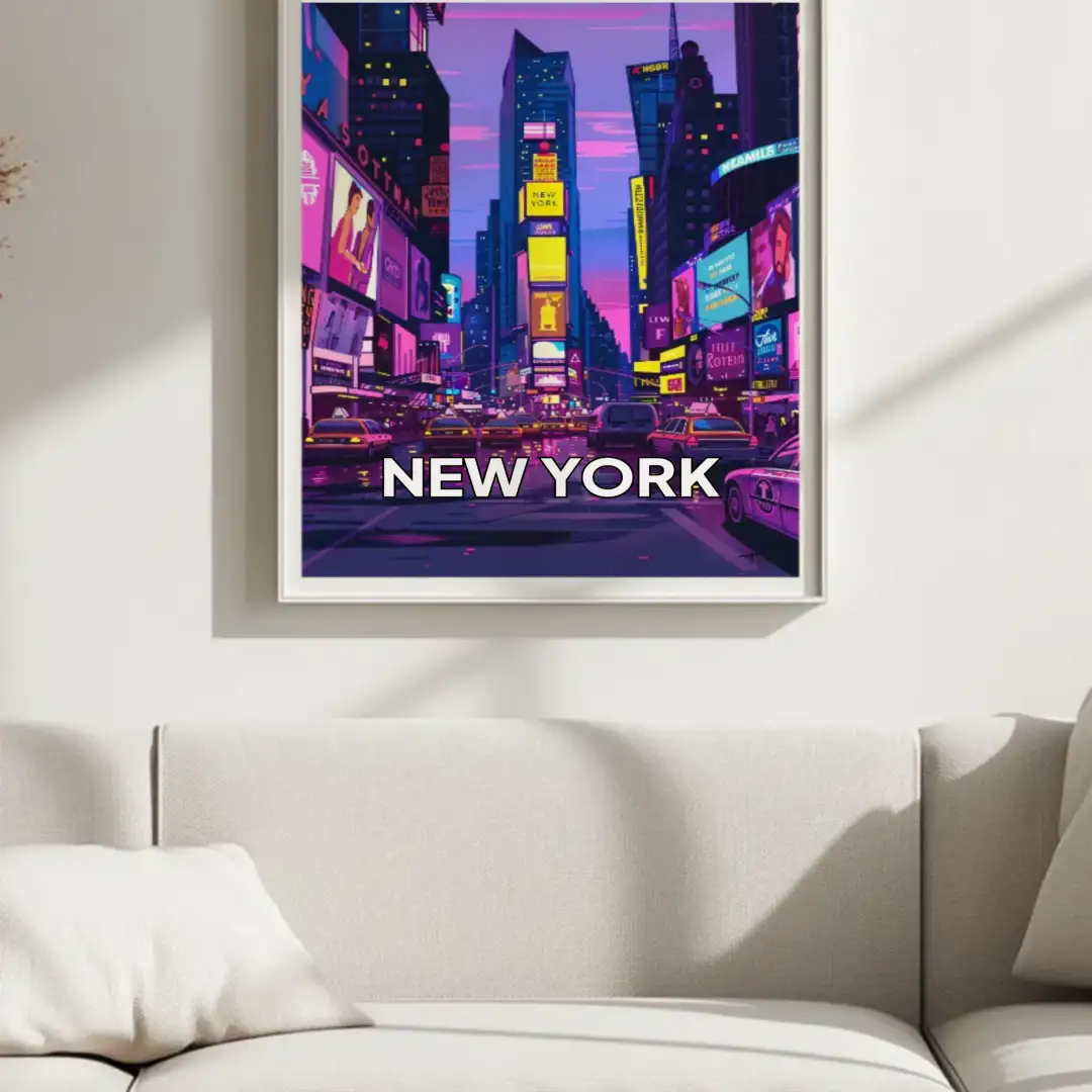 Poster An evening in Times Square