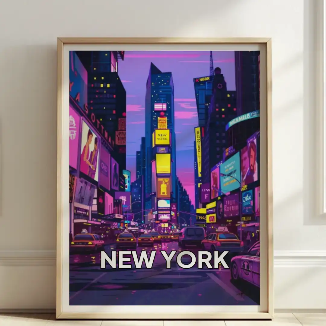 Poster An evening in Times Square