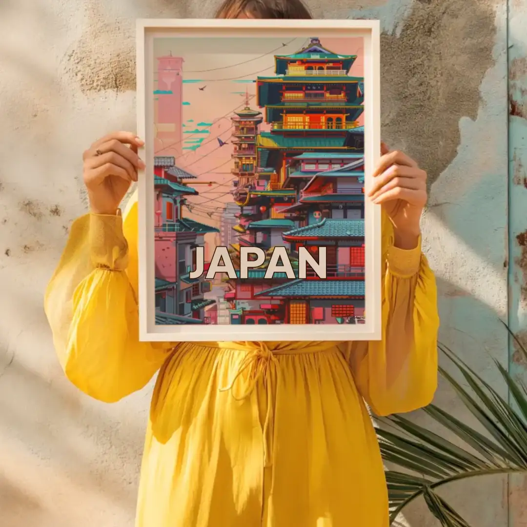 Poster Futuristic tokyo