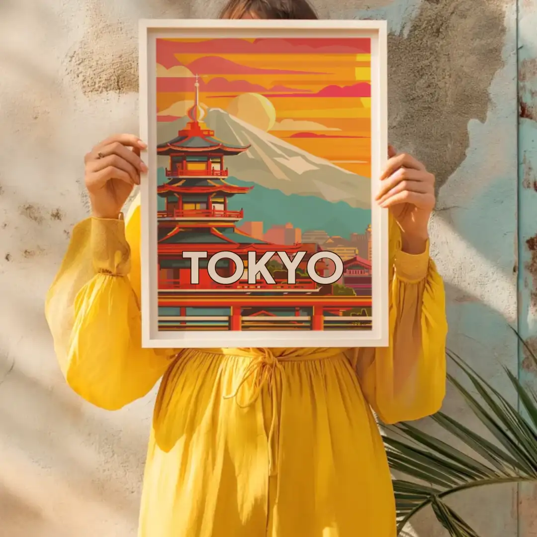 Poster Tokyo Pagoda