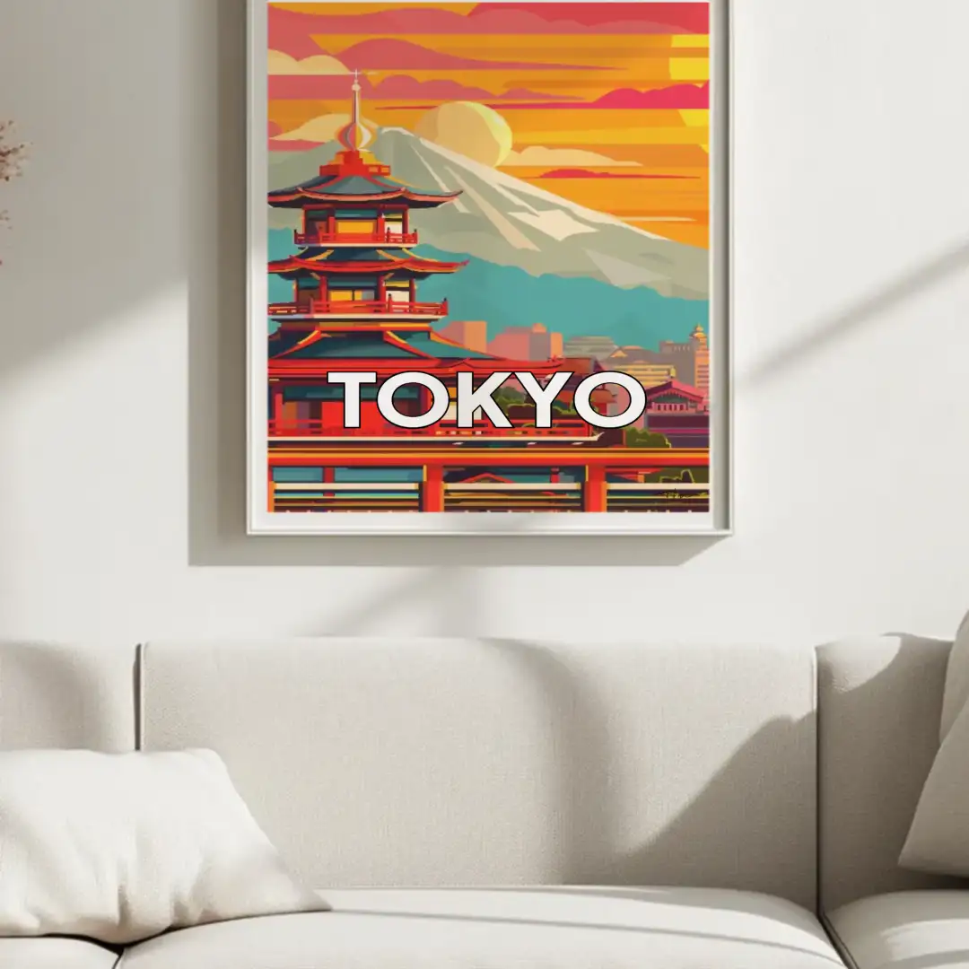 Poster Tokyo Pagoda