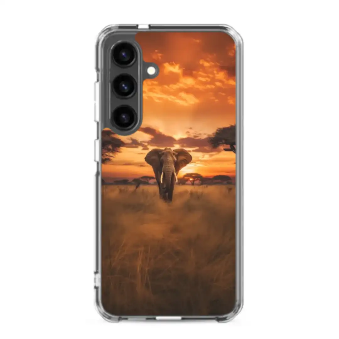 Samsung phone case Serengeti's elephant