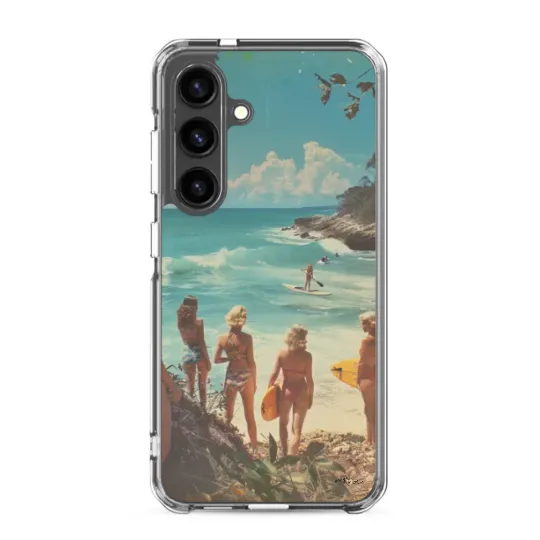 Samsung phone case Surf from the 1950s