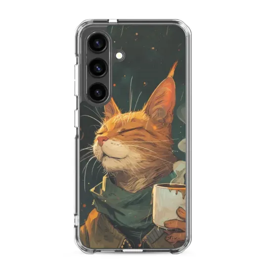 Samsung phone case Relax cat