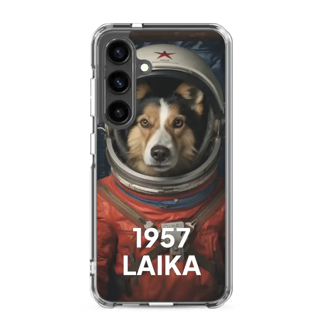 Samsung phone case Space dog