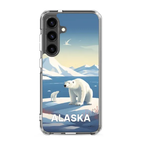 Samsung phone case Alaskan polar bear