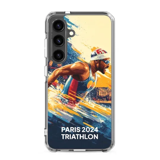 Samsung phone case Triathlon Paris 2024