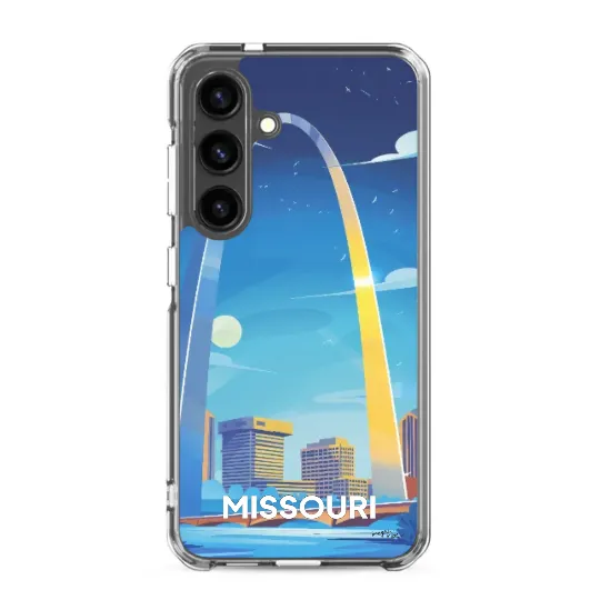 Samsung phone case Gateway Arch gleaming in St. Louis