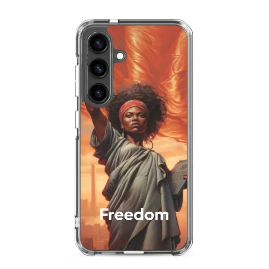 Samsung phone case Woman of liberty