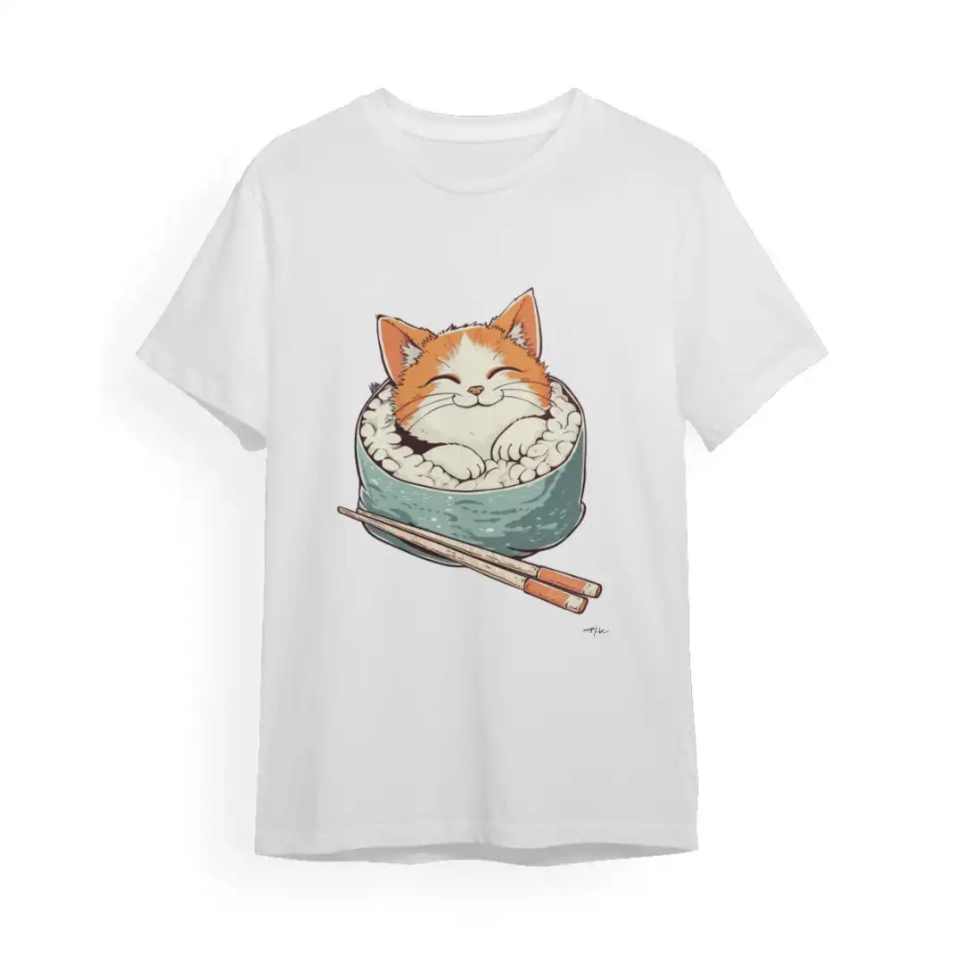 Men's T-shirt Maki cat
