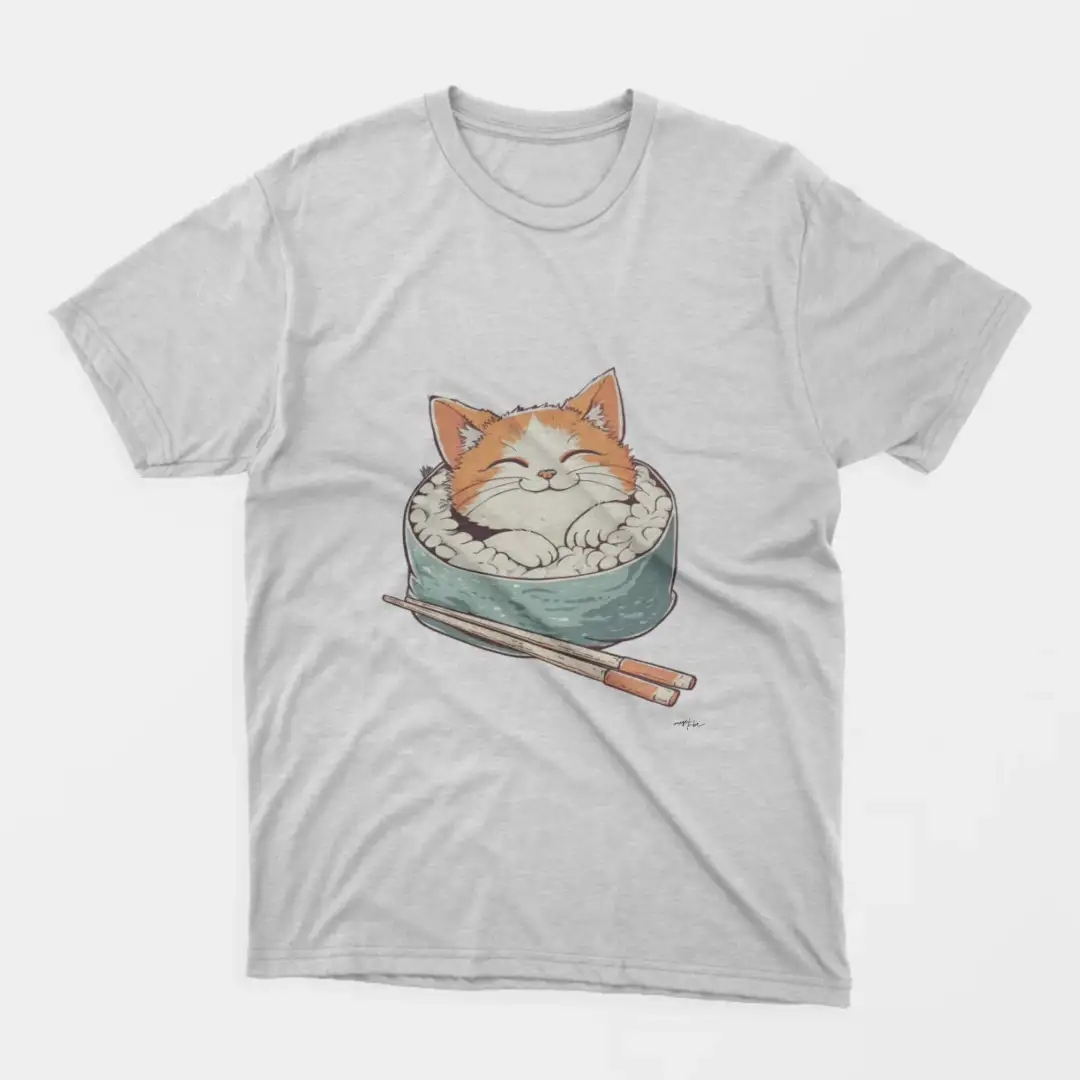 Men's T-shirt Maki cat