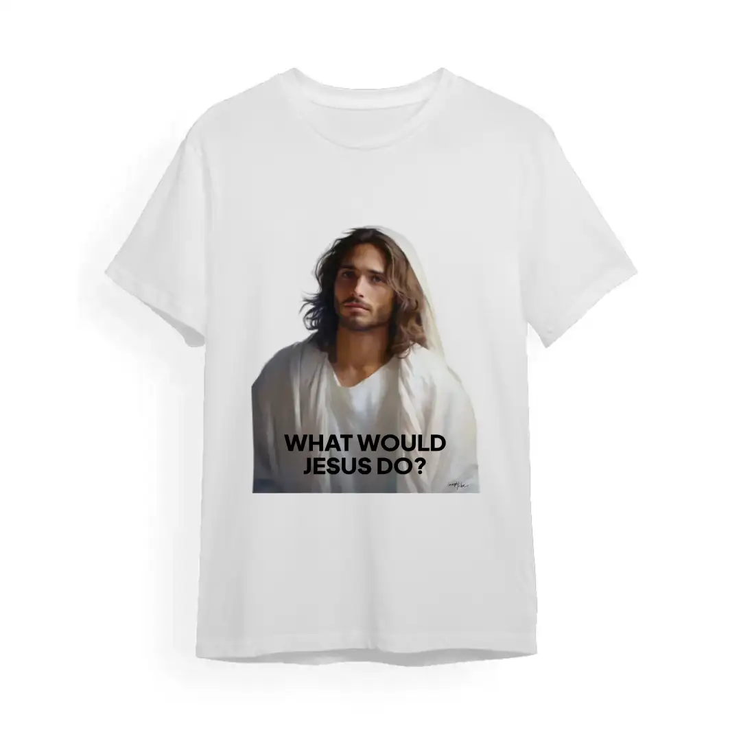 Men's T-shirt What would jesus do?