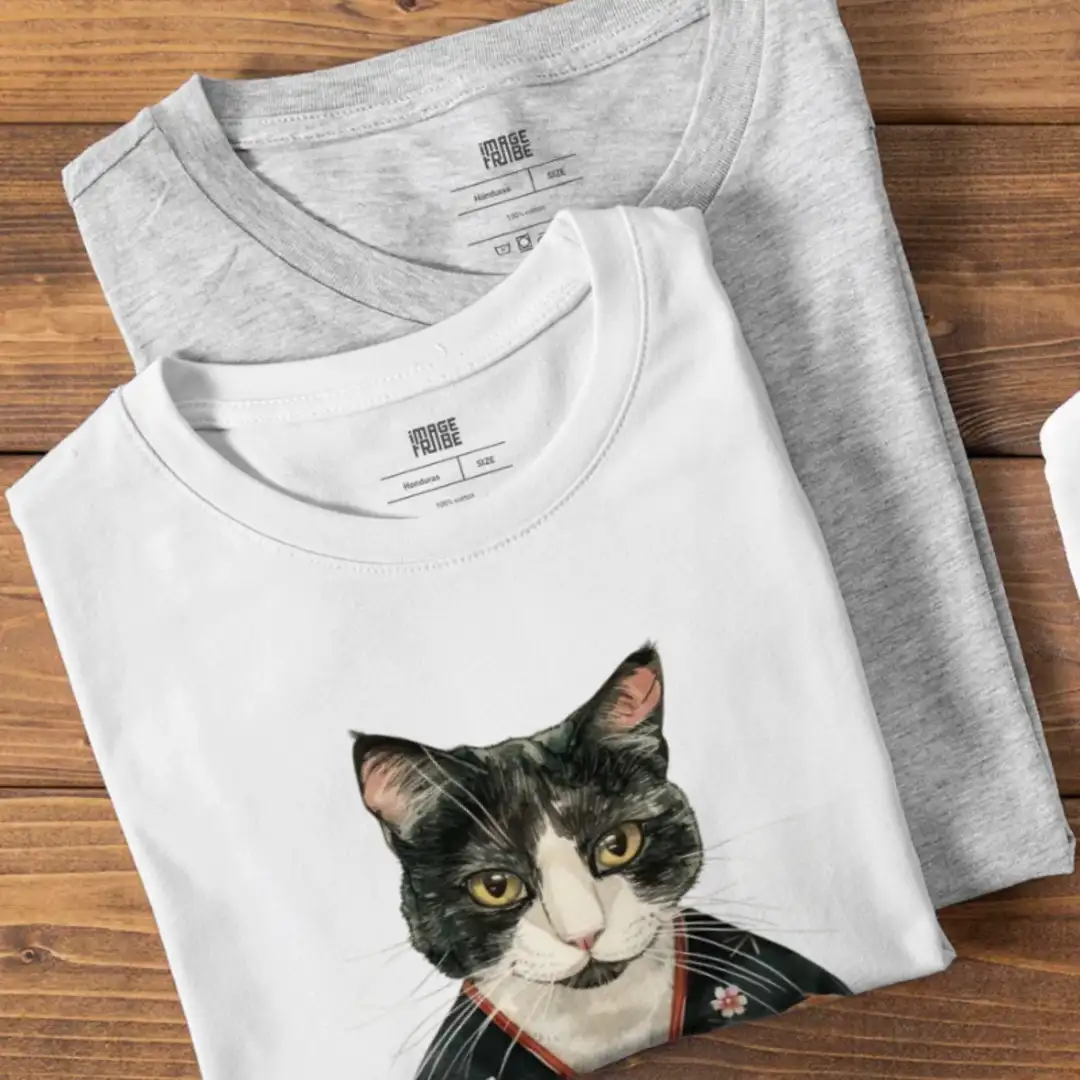Men's T-shirt Sushi cat 1