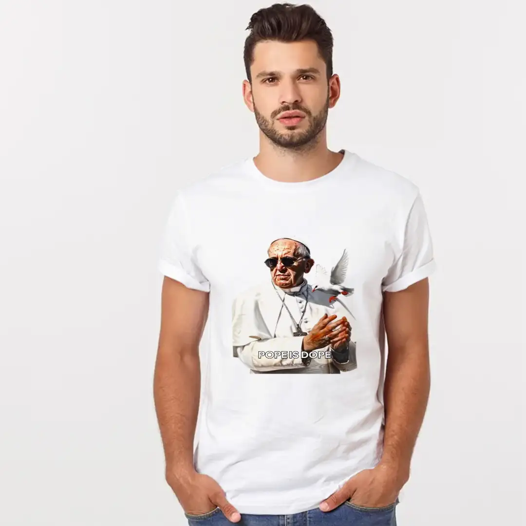 Men's T-shirt pope Francis