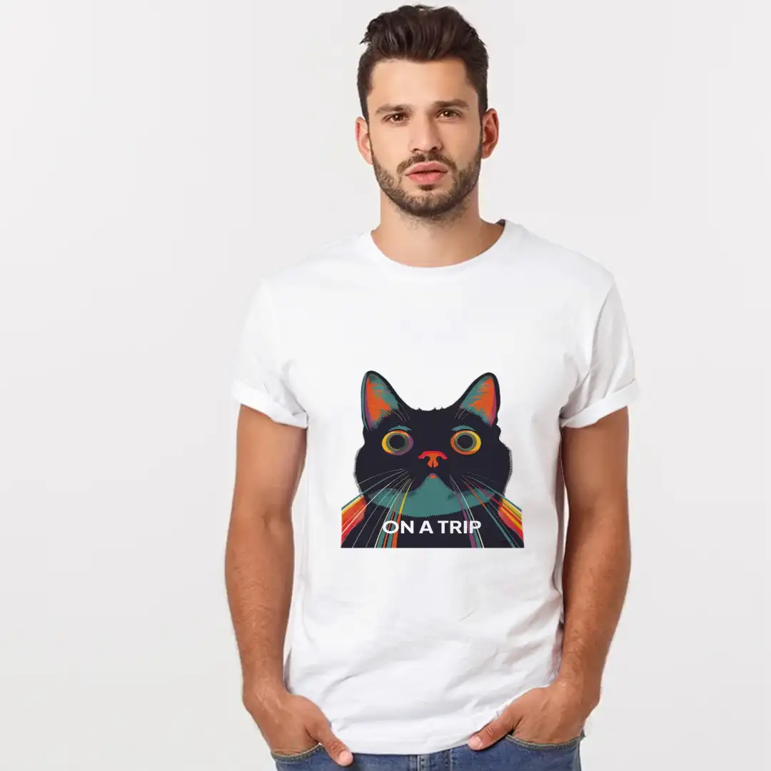 Men's T-shirt On a trip