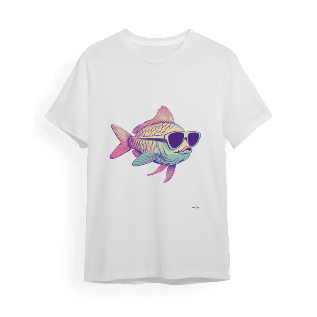 Men's T-shirt Summer Fish
