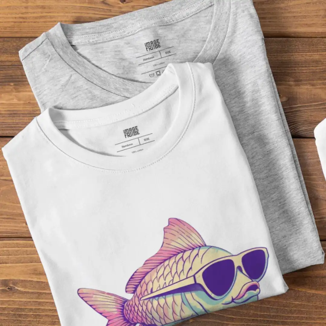 Men's T-shirt Summer Fish