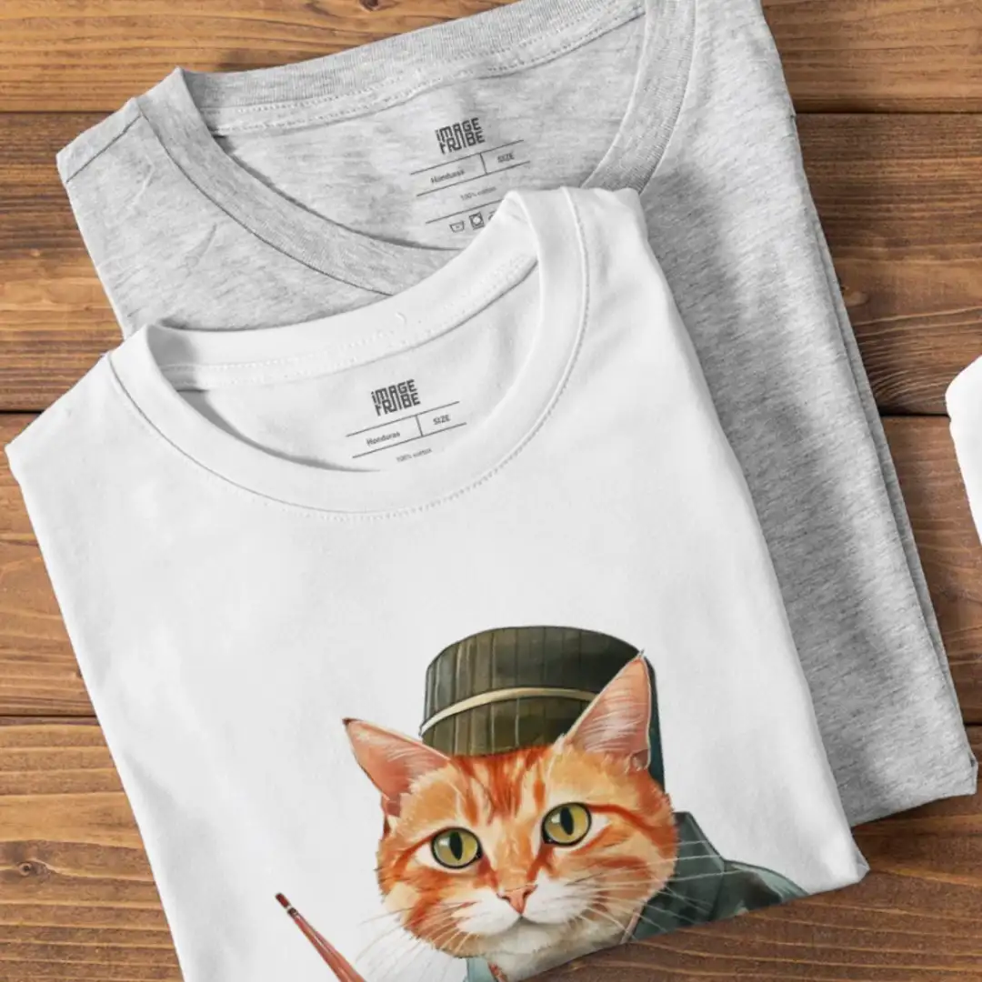 Men's T-shirt Sushi cat 3