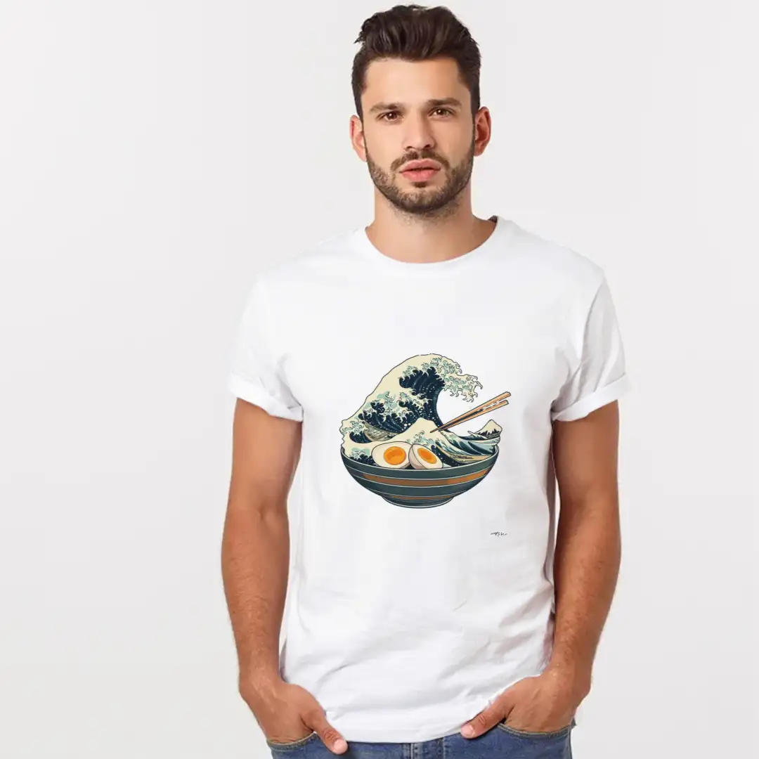 Men's T-shirt Tsunami bowl