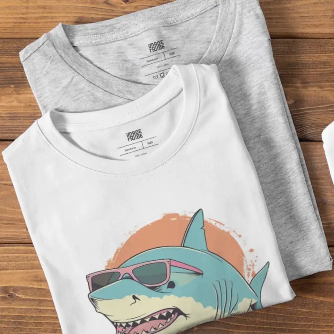 Men's T-shirt Shark
