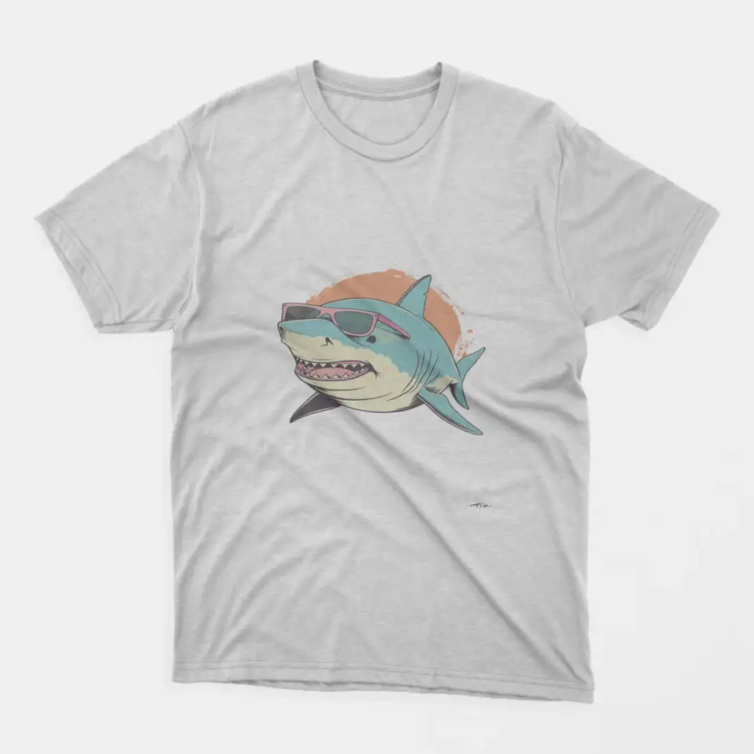 Men's T-shirt Shark