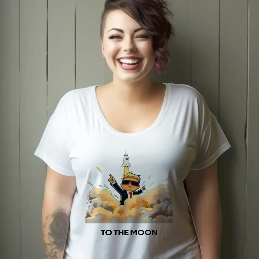 Women's T-shirt Wallstreet bets lift off