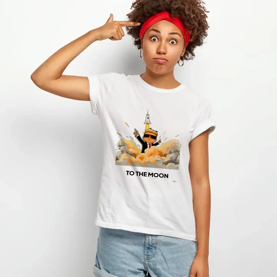 Women's T-shirt Wallstreet bets lift off